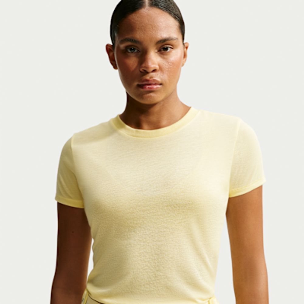NikeSKIMS Performance Cotton Fabric Blend Женская футболка с коротким рукавом - Nike