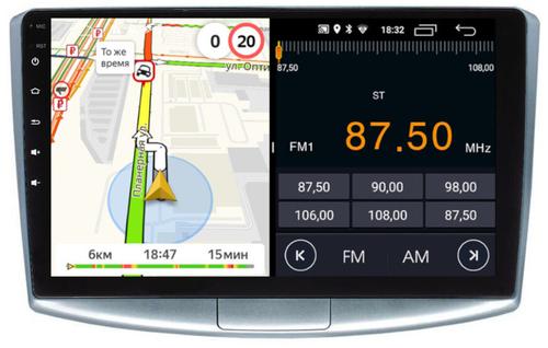 Магнитола для Volkswagen Passat 2005-2015 (B6, B7, CC) - Parafar PF901LUX1FHD на Android 13, CarPlay, 4G SIM-слот