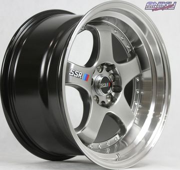 Комплект дисков SSR SP1 R17 9.0jj ET+20 5*100 / 5*114.3 Hyper Black ML
