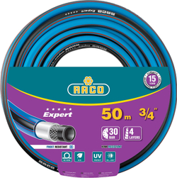 RACO EXPERT, 3/4″, 50 м, 30 атм, четырёхслойный, армированный, поливочный шланг (40302-3/4-50)