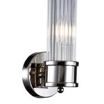 Настенный светильник Claridges 1 nickel
