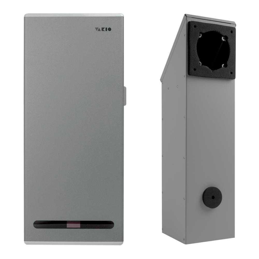 Прибор вентиляционный VAKIO WINDOW SMART Space Gray, серый