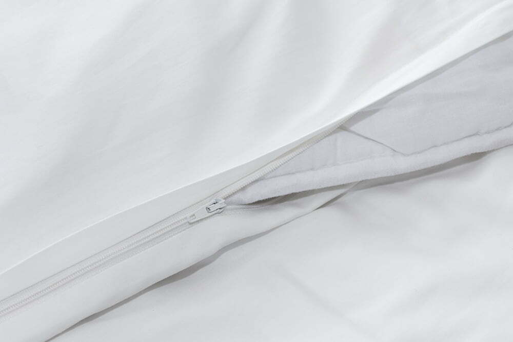 Постельное белье 2 спальное евро Decoflux Aster Blanc