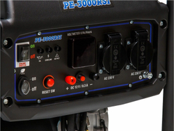Генератор бензиновый инверторный ECO PE-3000RSI max мощность 3.0 кВт,220 В,7 л,28 кг (EC-1561-7)