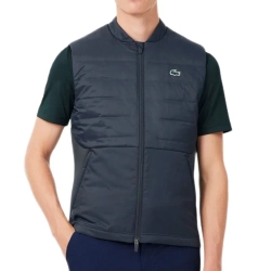 Мужская теннисная жилетка Lacoste Sport Quilted - dark grey