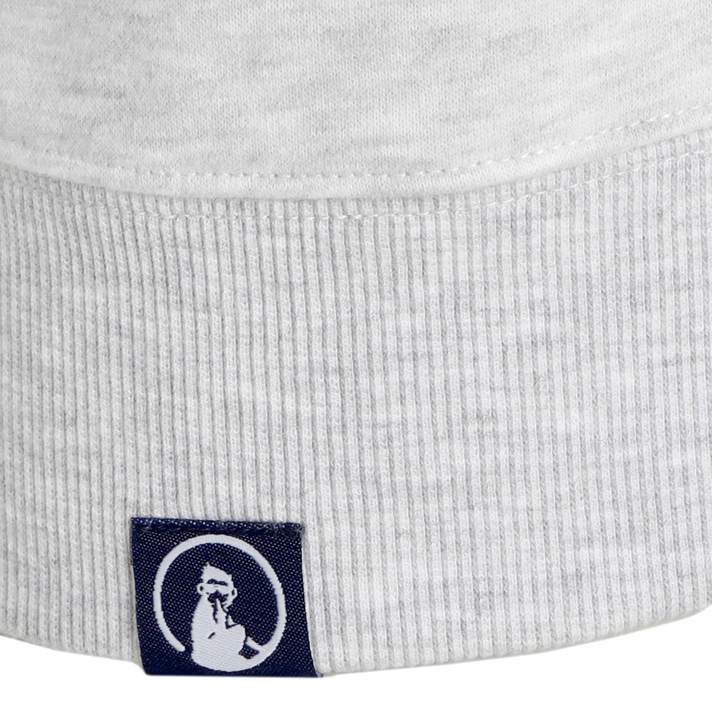Мужская кофта теннисная Quiet Please Retro Stripe Block Hoody Men - Lightgrey, Multicoloured