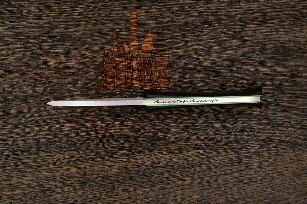Нож туристический Beaver knife GrandPa, клинок 78мм, сталь Х12МФ