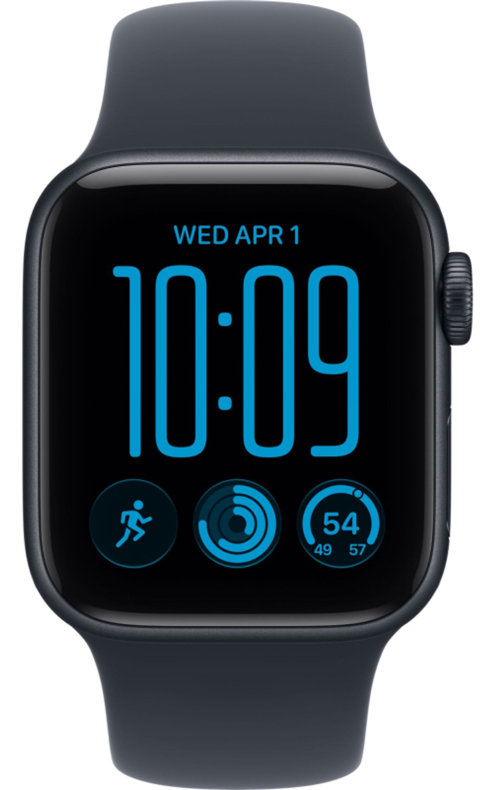 Умные часы Apple Watch SE 3 (2026), 40 mm, Midnight Aluminum Navy Blue Sport Band S/M