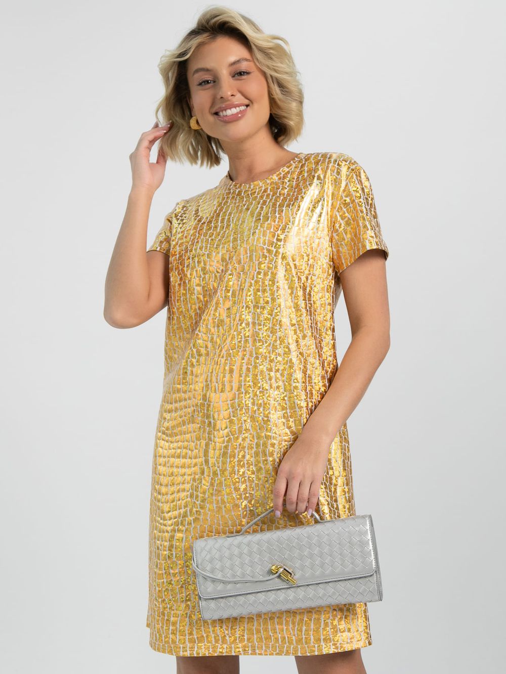 Платье Блеск (золото) П16352-9М LT Collection