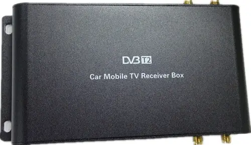 Автомобильный ТВ-тюнер DVB-T2 цифровой (4 антенны)