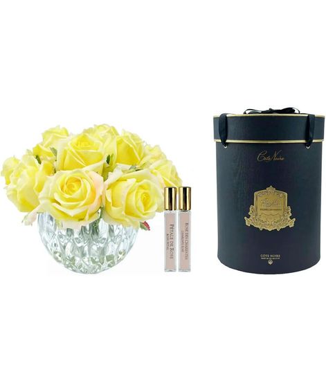 Букет из бутонов жёлтых роз Charente Rose & Rose Petal, Cote Noire