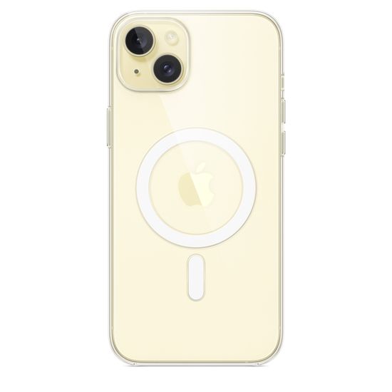 Прозрачный чехол Apple для iPhone 15 Plus с MagSafe