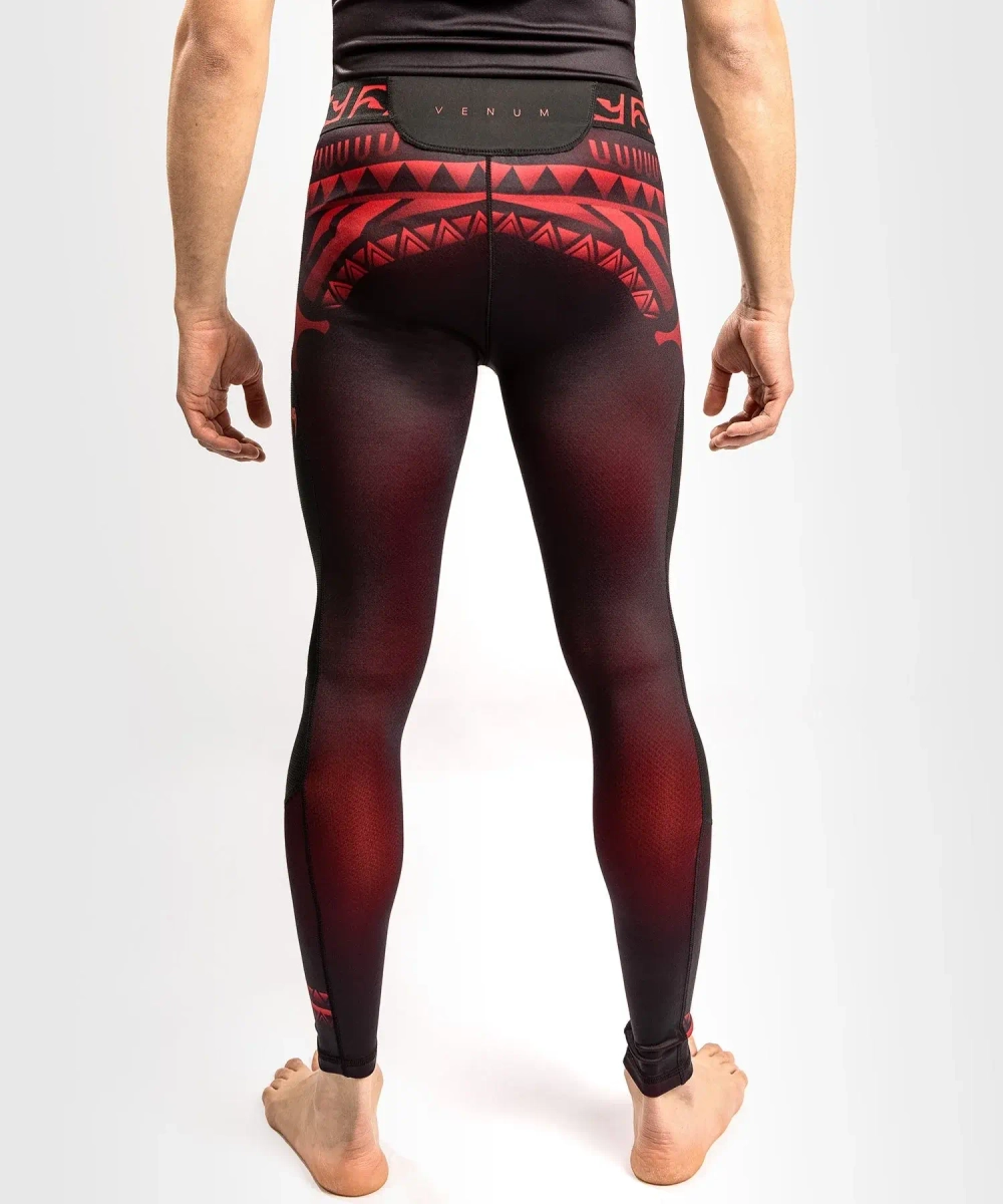 Компрессионные штаны Venum Nakahi Black-Red