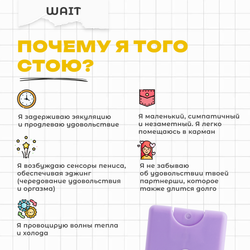Пролонгирующий спрей Friday Bae WAIT, 10 мл