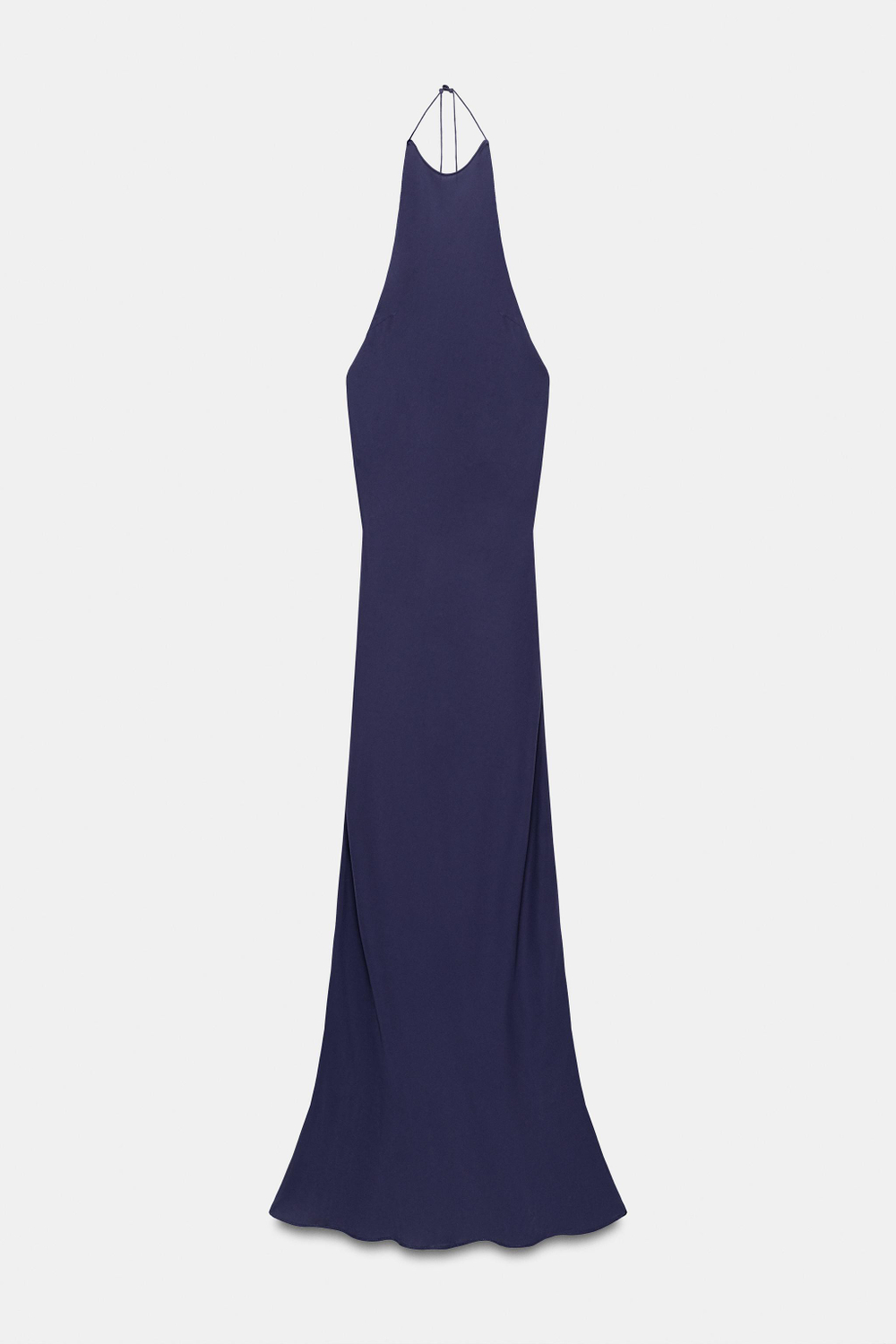 ПЛАТЬЕ ZW COLLECTION С ГОРЛОВИНОЙ ХАЛТЕР — ZARA