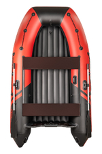 YACHTMAN-300 НДНД красный-черный + BST 40 L (комплект лодка + электромотор)