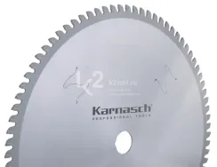 Диск пильный по стали и сэндвич-панелям Karnasch 136×1,6/2,0×20/10 мм, Z=38 WWF, арт. 10.7400.136.010