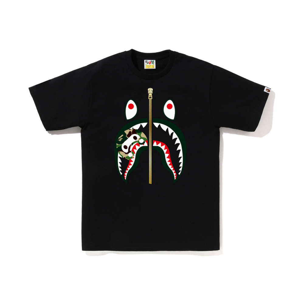 A Bathing Ape Bathing Ape Abc Camo Футболка черный зеленый