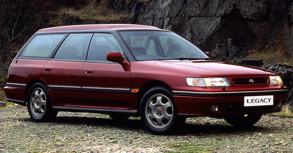 Арка без выемки под молдинг левая Subaru Legacy BC/BJ/BF 1989-1994