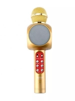 Караоке микрофон Wster WS-1816 золотой