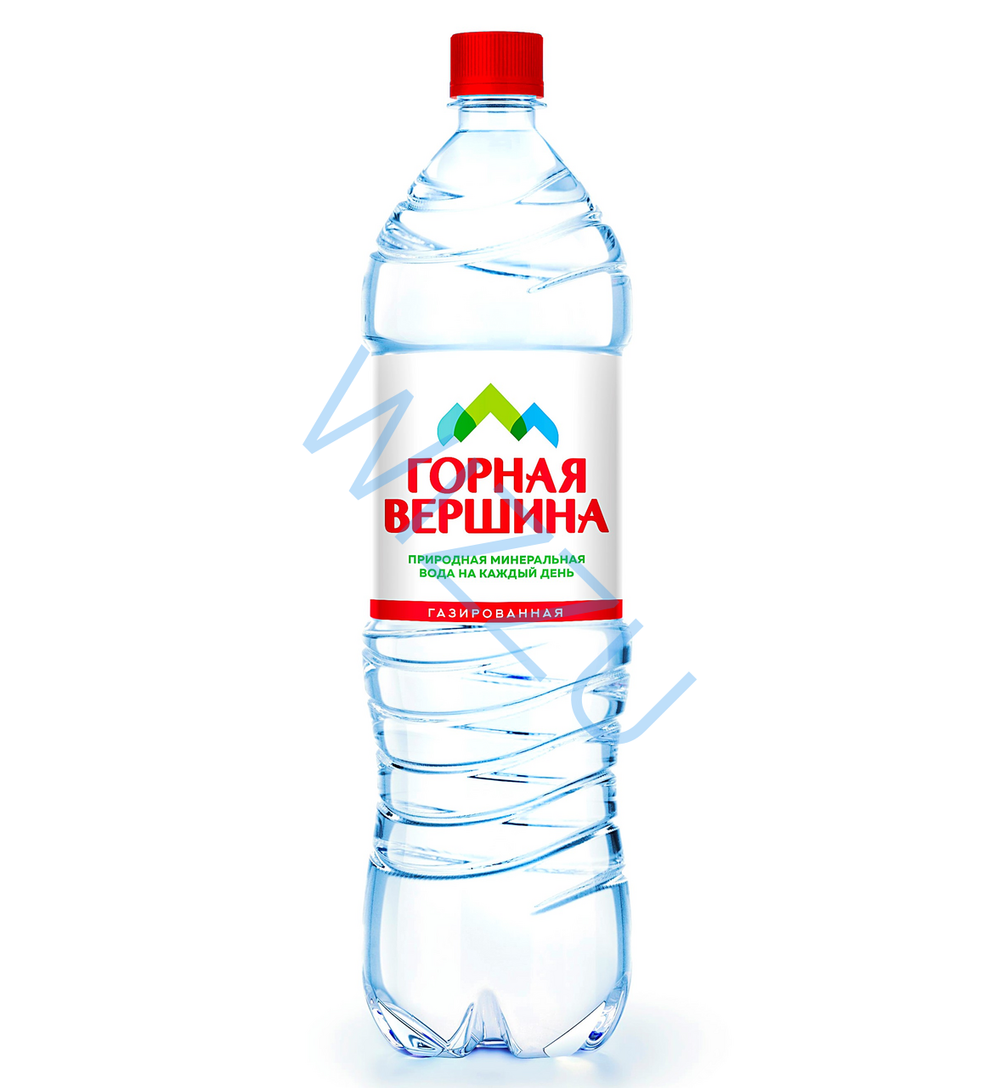 Вода Горная вершина газированная 1,5л