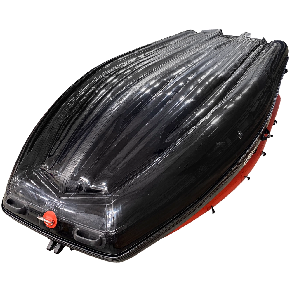 Лодка ПВХ Solar-470 Caravan Jet tunnel (Expedition) красный