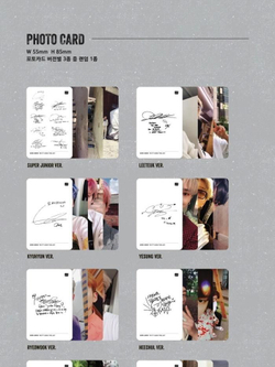 Альбом Super Junior - Time Slip 9th Album RANDOM