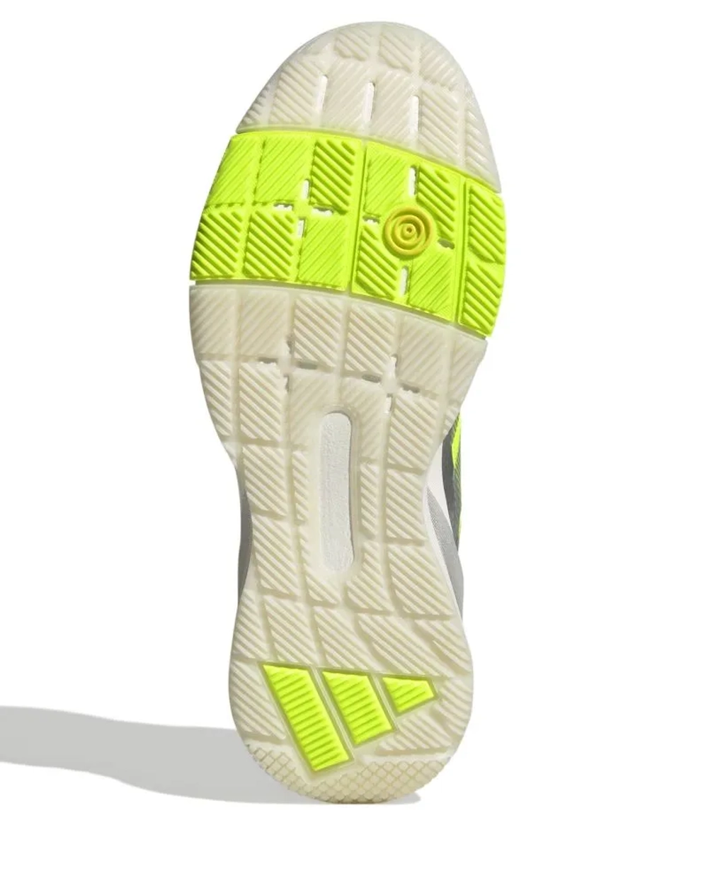 Женские кроссовки для padel Adidas Crazyquick Lightstrike Padel W - lucid lemon/silver metallic/wonder silver