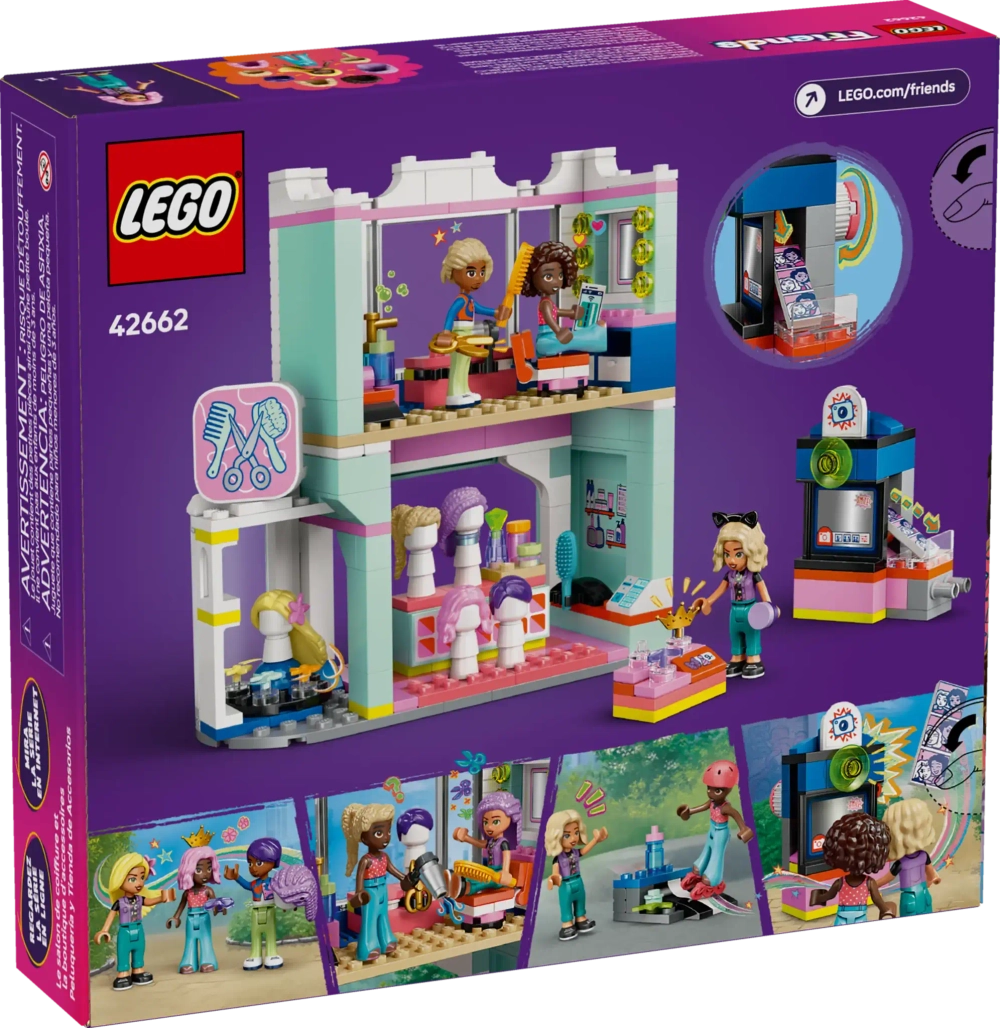 Конструктор LEGO Friends 42662 Парикмахерская и магазин аксессуаров