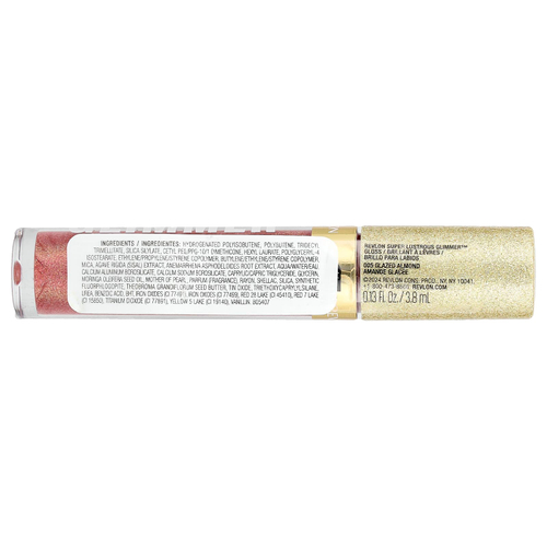Revlon, Super Lustrous Glumber™, блеск для губ, оттенок 005 глазированного миндаля, 3,8 мл (0,13 жидк. унции)