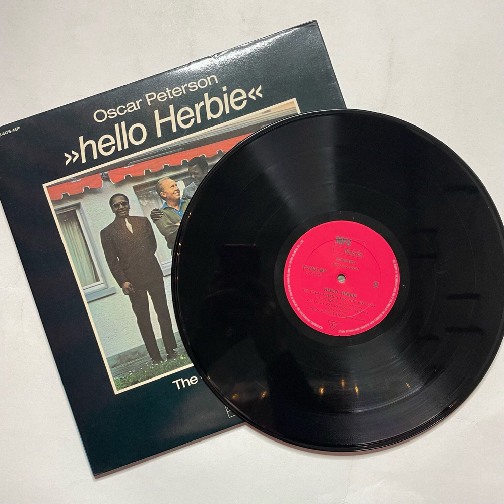 Винтажная виниловая пластинка LP The Oscar Peterson Trio With Herb Ellis Hello Herbie (Japan 1970) (No Obi)