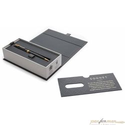 Шариковая ручка Parker Sonnet Core K530 LaqBlack GT в коробке (1931497)