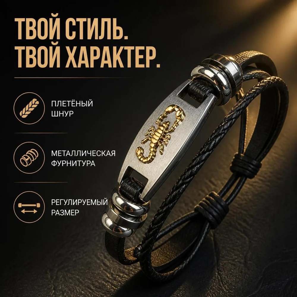 Браслет мужской