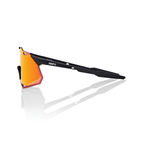 Спортивные очки 100% Hypercraft XS / Soft Tact Black / Hiper Red Mirror Lens / на узкое лицо