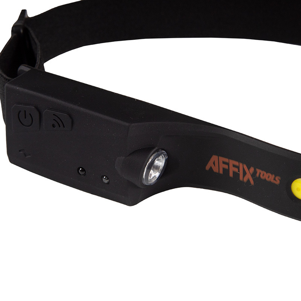 AFFIX (AF89000101) Фонарь светодиодный, налобный, 1+1 элемент, 3,7 В