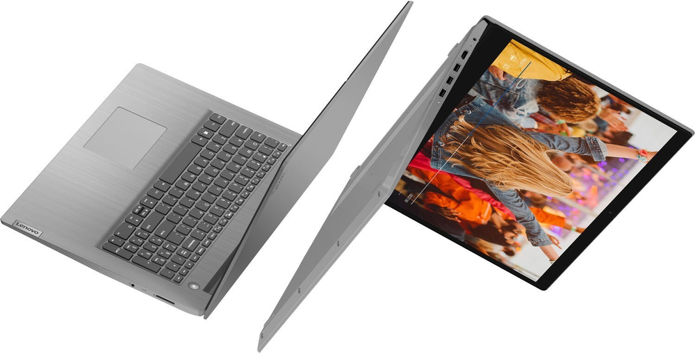 Ноутбук Lenovo IdeaPad 3 17ADA05 Ryzen 3 3250U/8Gb/256Gb SSD/noODD/17.3; HD+/Rgr/DOS/abyss blue 81W2003XRK