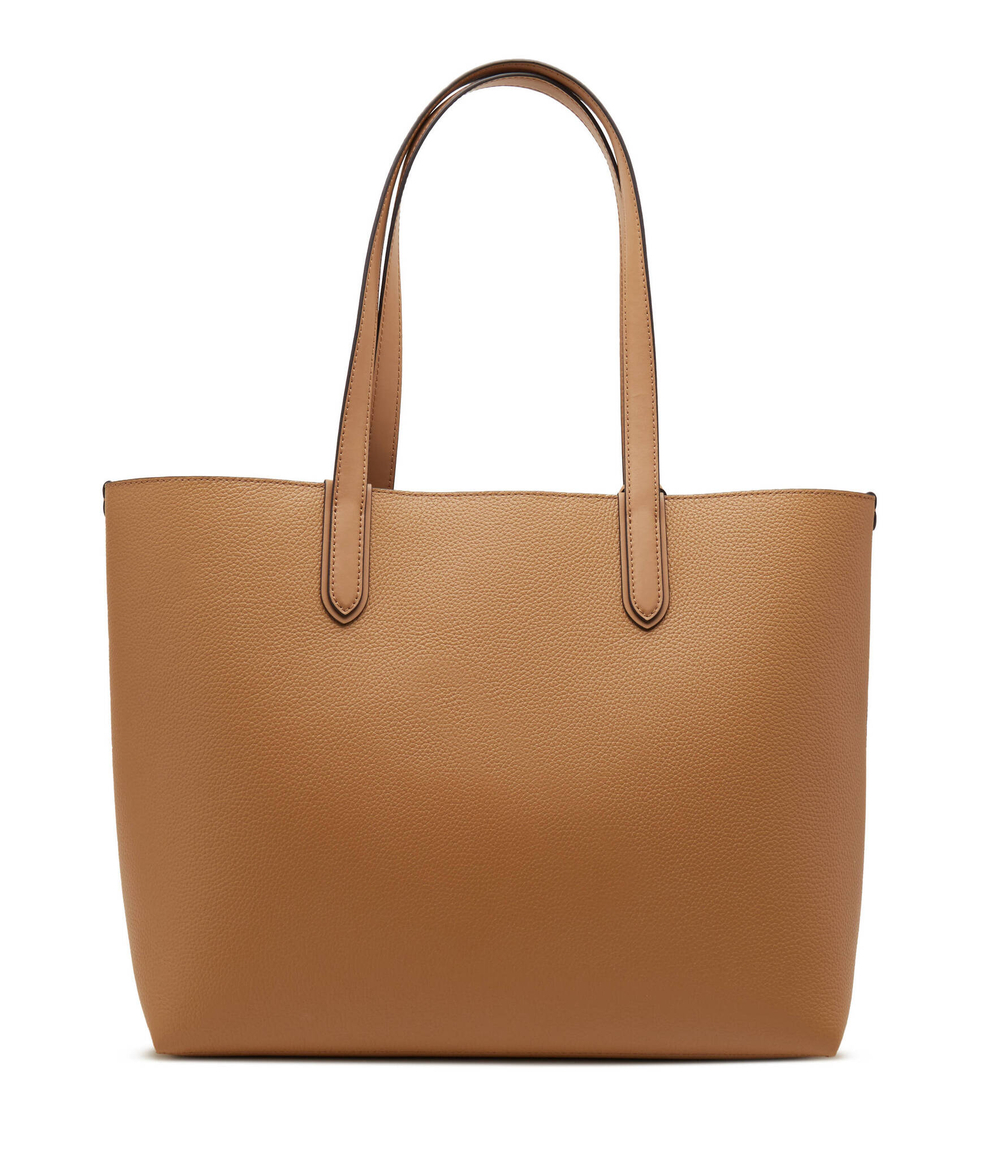 Кожаный шопер двухсторонний + поясная сумка Eliza Michael Kors - коричневый(30F3GZAT4T)