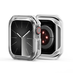 Чехол-бампер прозрачный от Dux Ducis для часов Apple Watch 45мм для моделей 7, 8 и 9, серия Tamo Series Case