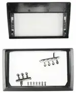 Магнитола для Ford Mondeo 4, Focus 2, S-Max/Galaxy и пр. (ШГУ овальное) - Teyes LUX ONE ROUND монитор 12.3" 2K QLED на Android 10, Быстрая, CarPlay, 4G SIM-слот