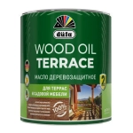 Масло деревозащитное для террас и садовой мебели Dufa Wood Oil Terrace серый