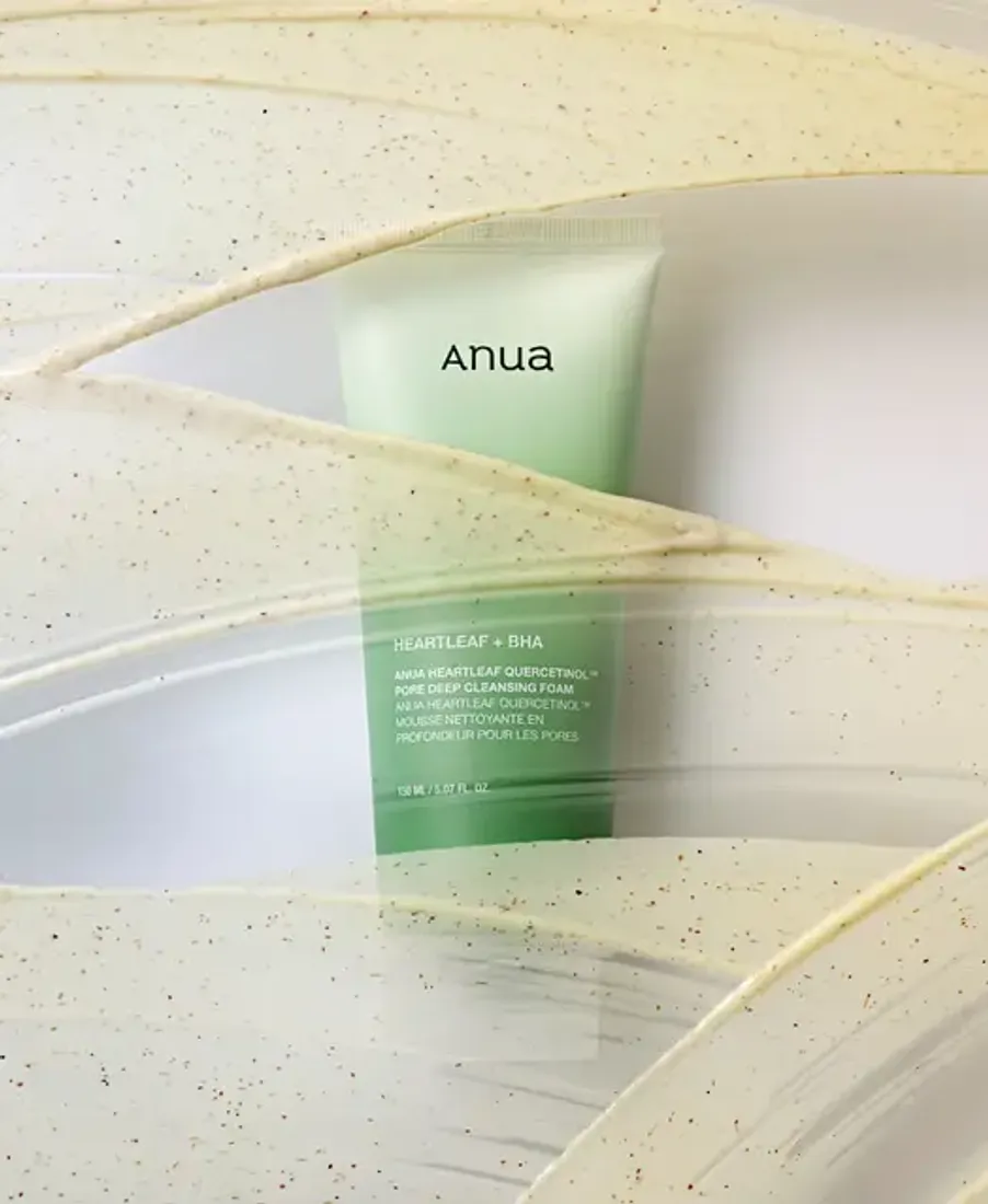 Пенка-скраб ANUA Heartleaf Quercetinol Pore Deep Cleansing Foam 150 мл