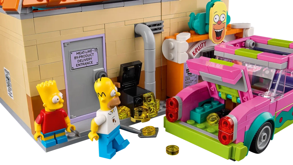 Конструктор LEGO Icons 10352 Симпсоны: Бургер Красти