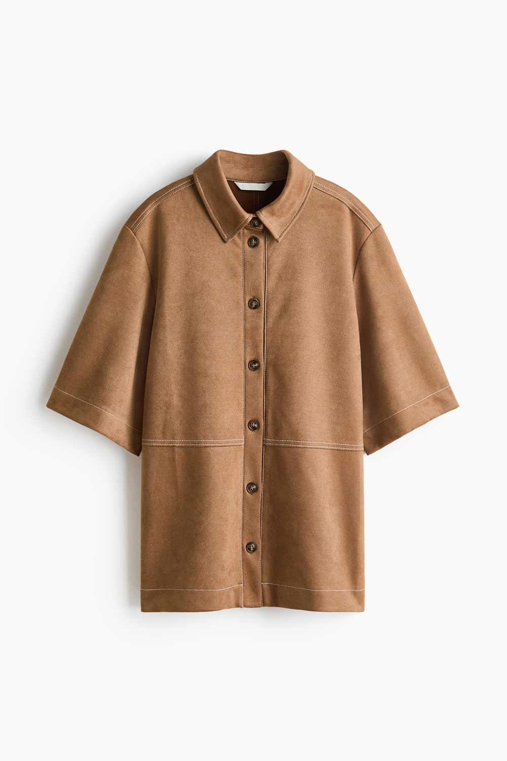 Рубашка с рукавами до локтя - H&M