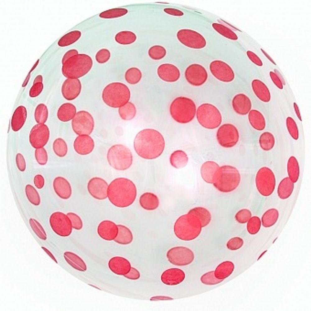 К 18'' Сфера 3D Deco Bubble Розовое конфетти Прозрачный К 18'' Сфера 3D Deco Bubble Розовое конфетти Прозрачный