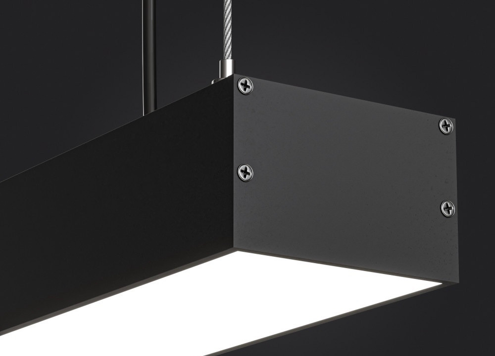Подвесной линейный LED светильник LP35-1200 33Вт 4000К IP20 черный 3036Лм 1200х50х32мм DARKLUM