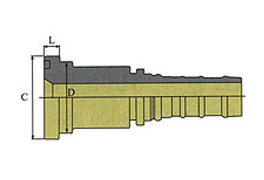 Фитинг DN 38 SFL 2 71.4 Interlock