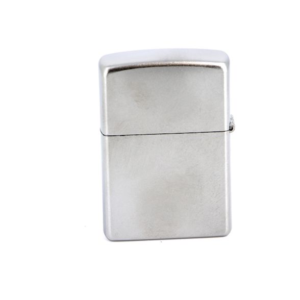 Цена наЗажигалка ZIPPO Classic с покрытием Satin Chrome™, латунь/сталь, серебристая, матовая, 36x12x56 мм