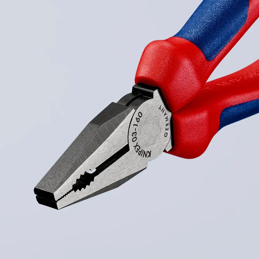 Плоскогубцы комбинированные черненые 160 мм Knipex 03 02 160 SB