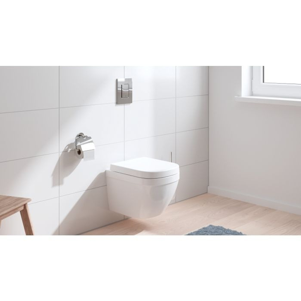 Подвесной унитаз GROHE Euro Ceramic, сиденье с микролифтом, альпин-белый (39554000)