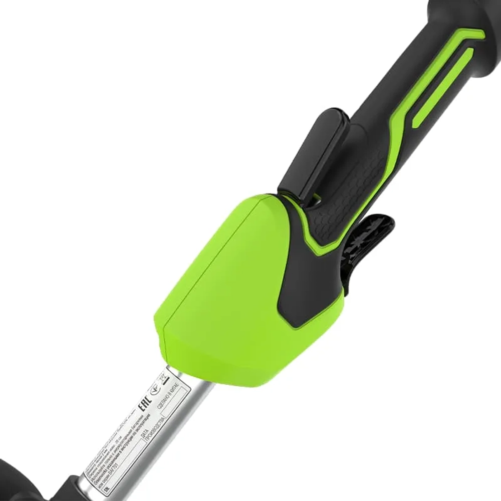 Триммер аккумуляторный Greenworks GD40LT, 40V, 38 см, с 1хАКБ 4 Ач и ЗУ (2112207UB)